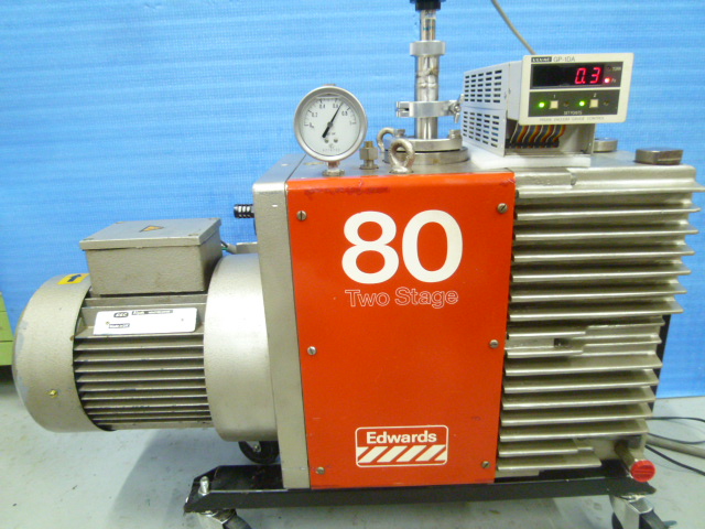 中古 Edwards  E2M80 ﾛｰﾀﾘｰﾎﾟﾝﾌﾟ
