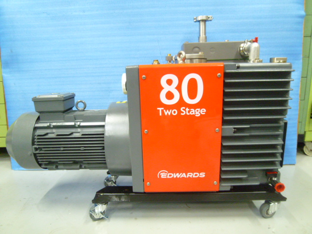 中古品 Edwards  E2M80 ﾛｰﾀﾘｰﾎﾟﾝﾌﾟ