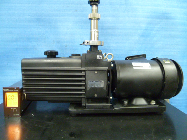 中古 ULVAC GLD-201 ﾛｰﾀﾘｰﾎﾟﾝﾌﾟ