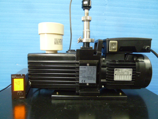 中古 ULVAC GLD-201B ﾛｰﾀﾘｰﾎﾟﾝﾌﾟ