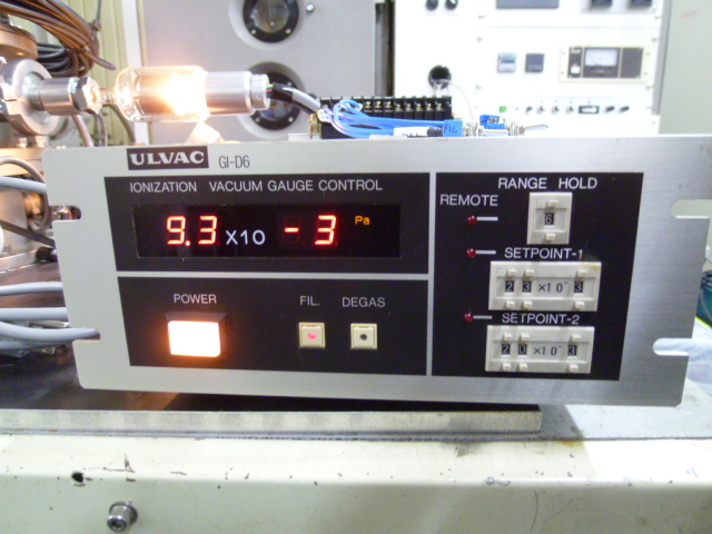 中古　アルバック製　電離真空計 GI-D6 ULVAC
