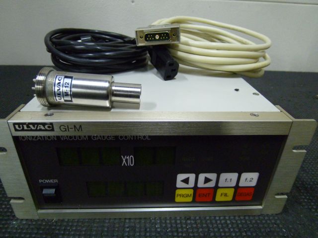 中古 アルバック 電離真空計 GI-M